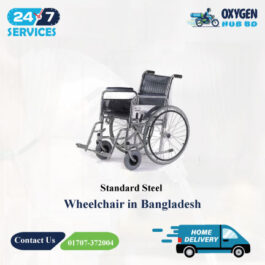 Standard Steel Wheelchair (AGST001B)