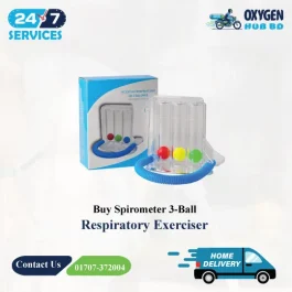 Buy Spirometer 3-Ball Respiratory Exerciser