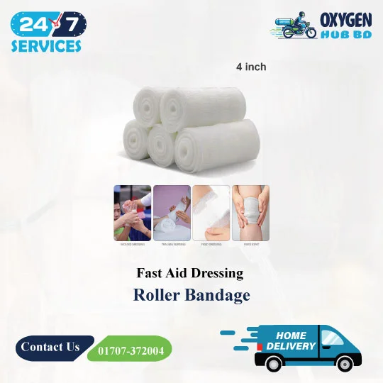 Fast Aid Dressing Roller Bandage 1 bandage price in bangladesh