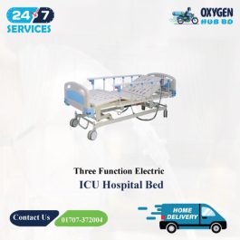 Three Function Electric ICU Hospital Bed