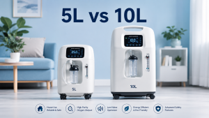 Read more about the article 5 Liter vs 10 Liter Oxygen Concentrator — Which One Should You Buy in Bangladesh?